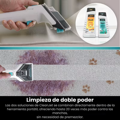 Aspiradora CleanJet - Libera tu espacio de olores y machas