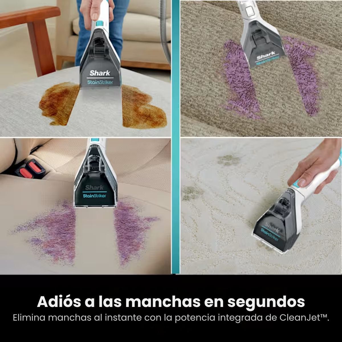 Aspiradora CleanJet - Libera tu espacio de olores y machas