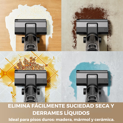 Aspiradora EverClean™ - Aspira, friega y se limpia sola. Así de fácil