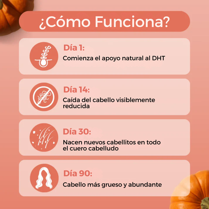 Aceite Pumpkin Seed  - Menos caída, más vida