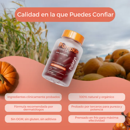 Aceite Pumpkin Seed  - Menos caída, más vida