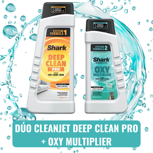 RESPUESTO LIPIADORES CLEANJET - DEEP CLEAN PRO + OXY MULTIPLIER