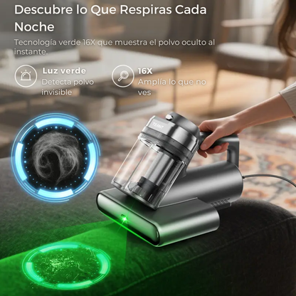 Aspirador UltraClean Anti Bacterias - Consigue una limpieza profunda eliminando ácaros invisibles
