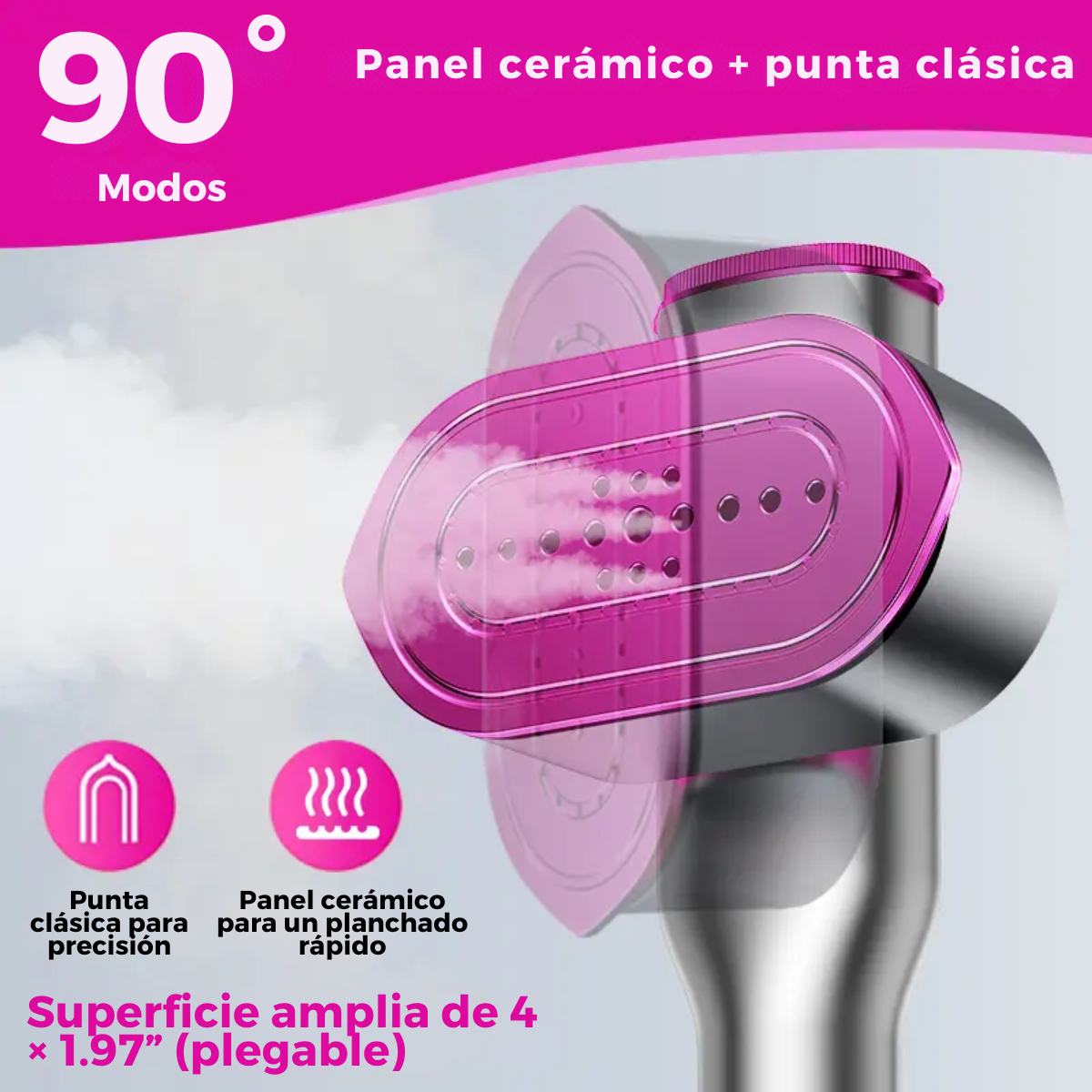 VaporiXpress - Adiós arrugas al instante con vapor real que penetra