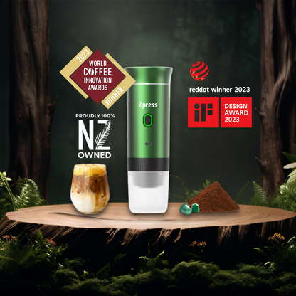 Zpress – Cafetera Espresso Portátil Todo-en-Uno