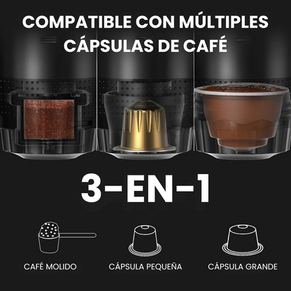 Zpress – Cafetera Espresso Portátil Todo-en-Uno