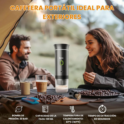 Zpress – Cafetera Espresso Portátil Todo-en-Uno